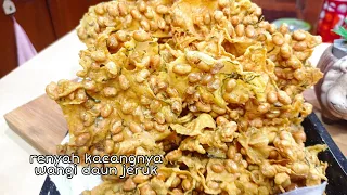 Dengan resep seperti ini menjadi resep saya...ternyata renyah dan garing tahan lama!!