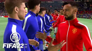 FIFA 22 - Man United vs Chelsea | EPL | PS4™ Gameplay