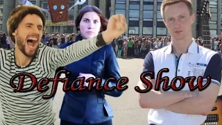 Defiance Show - ХЛЕБ-УБИЙЦА В ДУРДОМЕ ! (Свалка Звуков, Василий Уриевский)( Обзор на клипы )