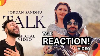 First Time Reacting To Talk By Jordan Sandhu | Karan Thabal | Latest Punjabi Songs 2023 | REACTION
