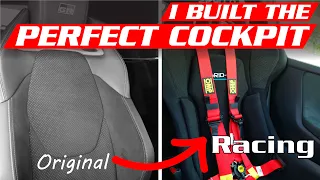 Installing RACING SEATS and HARNESSES - GR Yaris Project