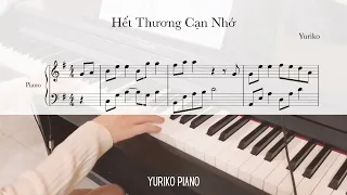 [#yuriko_playlist] HẾT THƯƠNG CẠN NHỚ - Đức Phúc | Piano Cover