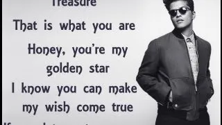 Treasure - Bruno Mars (Lyric Video)