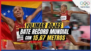 YULIMAR ROJAS, la atleta venezolana, logra oro olímpico con récord mundial en triple salto 🇻🇪