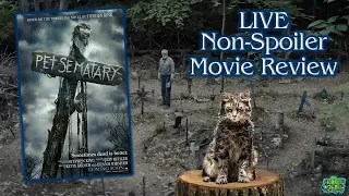 "Pet Sematary" LIVE Non-Spoiler Movie Review - The Horror Show Channel