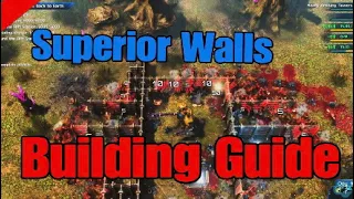 The RiftBreaker: Stronger Wall Designs and Simple Improvements to fortify base defense