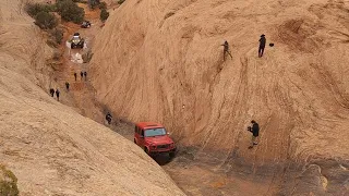 WhistlinDiesel's Gentle Warm-Up on Hell's Gate in his Twin Turbo G-Wagon