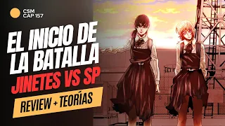 JINETES VS SEGURIDAD PÚBLICA | GUN DEVIL APARECE? | CHAINSAW MAN 157 | MANGA |ANIME |REVIEW + TEORIA