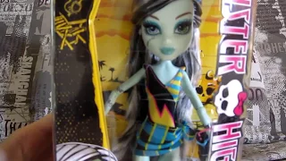 Обзор куклы Monster High Frenki gloom beach - Френки Штейн Мрачный пляж