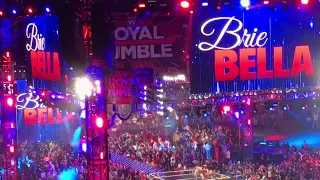 1/29/2022 WWE Royal Rumble (St. Louis, MO) - Women's RR #19 Brie Bella Entrance