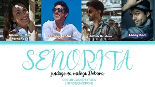 Senorita Zindagi Na Milegi Dobara (2012) Lyrics Video (Color Coded Lyrical video in Hindi/Eng/Rom)