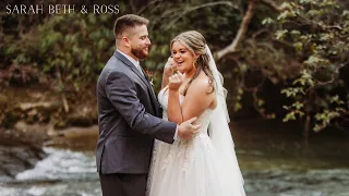 Peaceful Elopement Ceremony by a Stream | Asheville, NC