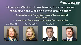 Guernsey Webinar 1: Insolvency, fraud and asset recovery: hard walls and ways around them
