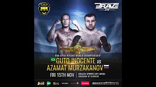 Full Fight || Guto Inocente vs. Azamat Murzakanov || Brave CF 29