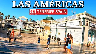 TENERIFE - PLAYA DE LAS AMÉRICAS | Golden Mile Yesterday Afternoon 🌞 4K Walk ● April 2024