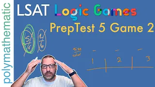 PrepTest 5 Game 2: A Grouping Game with No Groups // Logic Games [#18] [LSAT Analytical Reasoning]