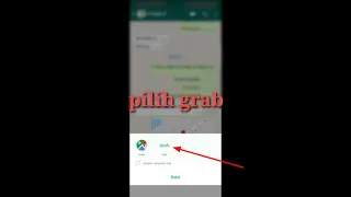 Cara pesan grabcar/grabbike dengan share location/Wa(whatsapp)