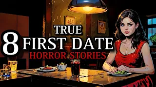 8 TRUE Terrifying First Date Horror Stories IV | (#scarystories) Ambient Fireplace