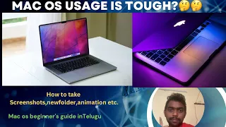 HOW TO USE APPLE MAC OS | BEGINNER'S GUIDE| IN TELUGU| APPLE LAPTOP MAC OS SHORTCUTKEYS EXPLAINED 23