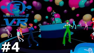 100 STAGE DANCE BATTLE - Space Channel 5 VR Kinda Funky News Flash! | Part 4 Pth | Oculus Quest 2 VR
