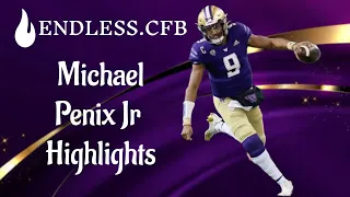 Washington’s Michael Penix Jr 2022 Highlights (Nation’s Top Passer 👀) | Endless.CFB X Zio