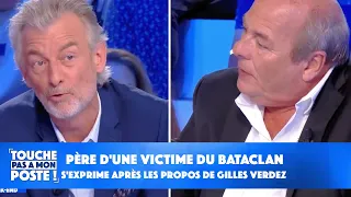 Patrick Jardin, père d'une victime du Bataclan, s'exprime après les propos de Gilles Verdez