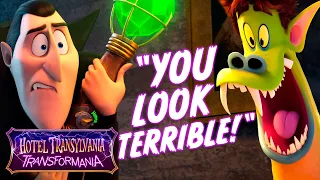 Dracula Accidentally Turns Himself Into A Human | Hotel Transylvania: Transformania