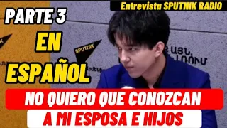 DIMASH HABLA SOBRE ESPOSA E HIJOS - ENTREVISTA SPUTNIK RADIO - PARTE 3 - EN ESPAÑOL