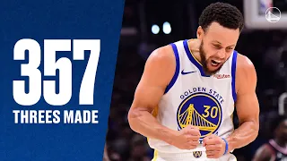 EVERY Stephen Curry Three From the 2024 NBA Regular Season