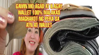 GAWIN AGAD AT ILAGAY SA WALLET 100% MALAKAS MAKAHAKOT NG PERA SA ATM AT WALLET-APPLE PAGUIO7