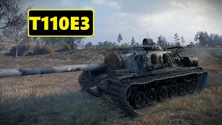 T110E3. 11K DMG. World of Tanks Top Replays.