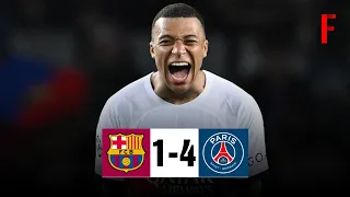 Barcelona vs PSG 1-4 All Goals & Extended Highlights