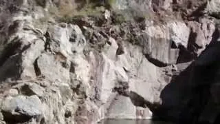 50ft cliff jump Rindge Dam