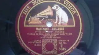 Marianne - Phil Ohman and Victor Arden orchestra