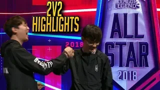 Faker & Captain Jack 2v2 Highlights - All-Star 2018