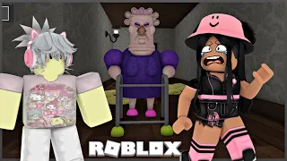 ESCAPANDO DE UNA ABUELA LOCA! 👵🏻😵‍💫 - GRUMPY GRAN SCARY OBBY - MIFU