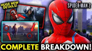 Marvel’s Spider-Man 2 NEW Venom Trailer COMPLETE Breakdown! | Huge NEW Story Details!
