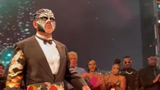 The Great Muta WWE Hall Of Fame Entrance In Los Angeles, California, Mar. 31, 2023