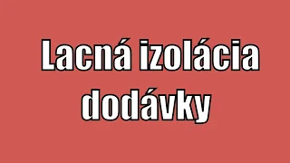 Prestavba dodávky na obytné auto - 2.diel - Izolácia