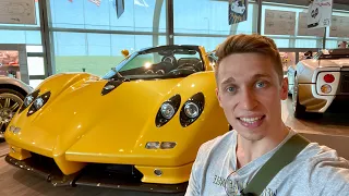 Tour through the Horacio Pagani Museum | Pagani Zonda S, Zonda R, Huayra, Zonda Cinque