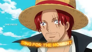 [4K] One Piece [AMV/Edit] - (Sing For The Moment)