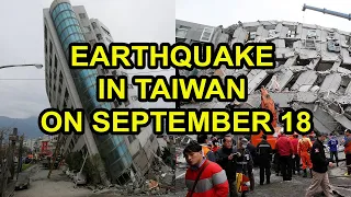 Terrible 7.2 earthquake in Taiwan destroyed houses and bridges