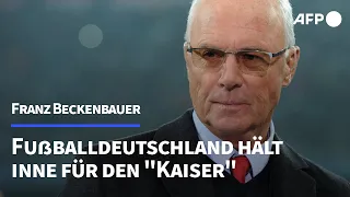 Beckenbauers Tod lässt Fuballdeutschland innehalten | AFP