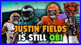 JUSTIN FIELDS IS STILL QB1 IN CHICAGO! D'ANDRE SWIFT SIGNED! DANIELLE HUNTER NEXT?