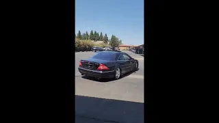 Mercedes cl 600 v12  Having a little fun