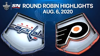 NHL Highlights | Capitals vs. Flyers – Aug. 06, 2020