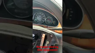 W215 cl500 Mercedes steering lock failure