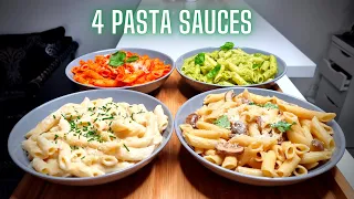 4 DELICIEUSES SAUCES POUR (sublimer) VOS PÂTES -- FOOD IS LOVE