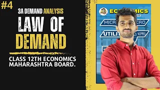 LAW OF DEMAND 12th New Syllabus Maharashtra  Economics  🔥EASIEST WAY🔥 BY JAYESH RAJGOR