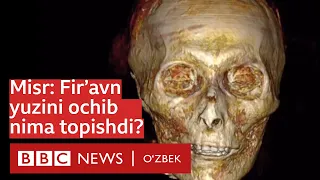 Машҳур фиръавн юзини очган олимлар нимани аниқлашди? BBC News O'zbek Dunyo yangiliklar